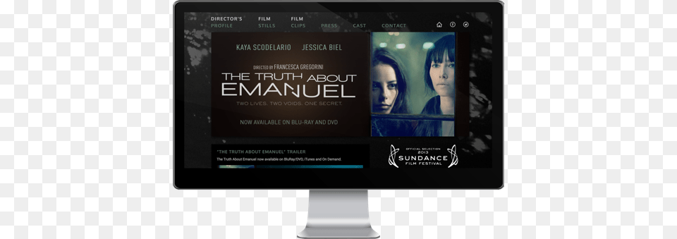 We Never Launched A Responsive Website Due To Time Poster The Truth About Emanuel, Screen, Computer Hardware, Electronics, Monitor Free Png Download