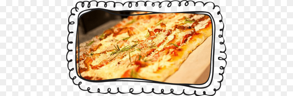 We Offer Five Signature Pizzas Or You Can Top Your Tarte Flambe, Food, Pizza, Food Presentation Free Transparent Png