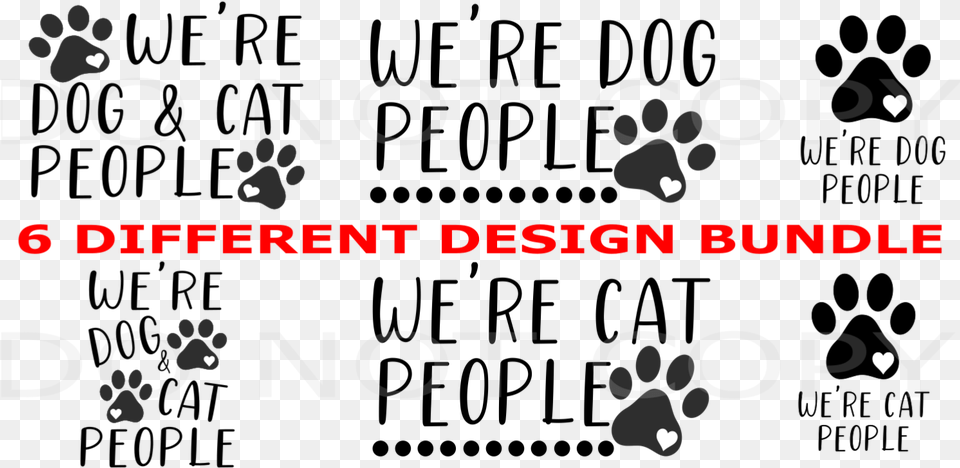 We Re Dog And Cat People Clipart Dog Licks, Text, Outdoors Free Transparent Png