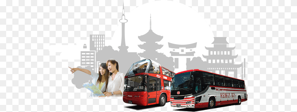 We Recommend The City39s Kyoto Sightseeing Bus Which Kyoto, Transportation, Vehicle, Adult, Female Free Png Download