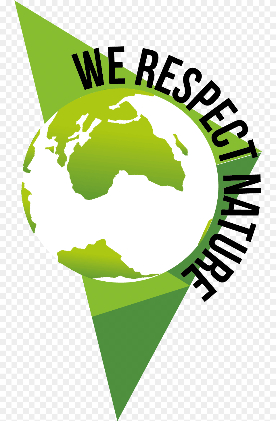 We Respect Nature Logo Graphic Design, Green, Adult, Male, Man Free Png