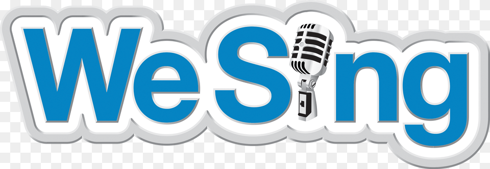 We Sing, Electrical Device, Microphone, Logo Png Image