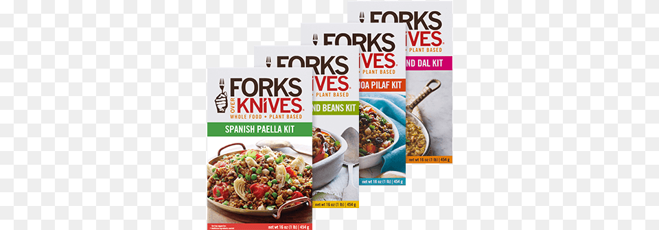 We Supply The Grains And Spices You Just Add The Veggies Forks Over Knives, Advertisement, Poster Free Png