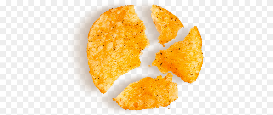 We Take Regular Delicious Potato Chips And Then We Potato Chips Crumbs, Bread, Food, Plate Free Transparent Png