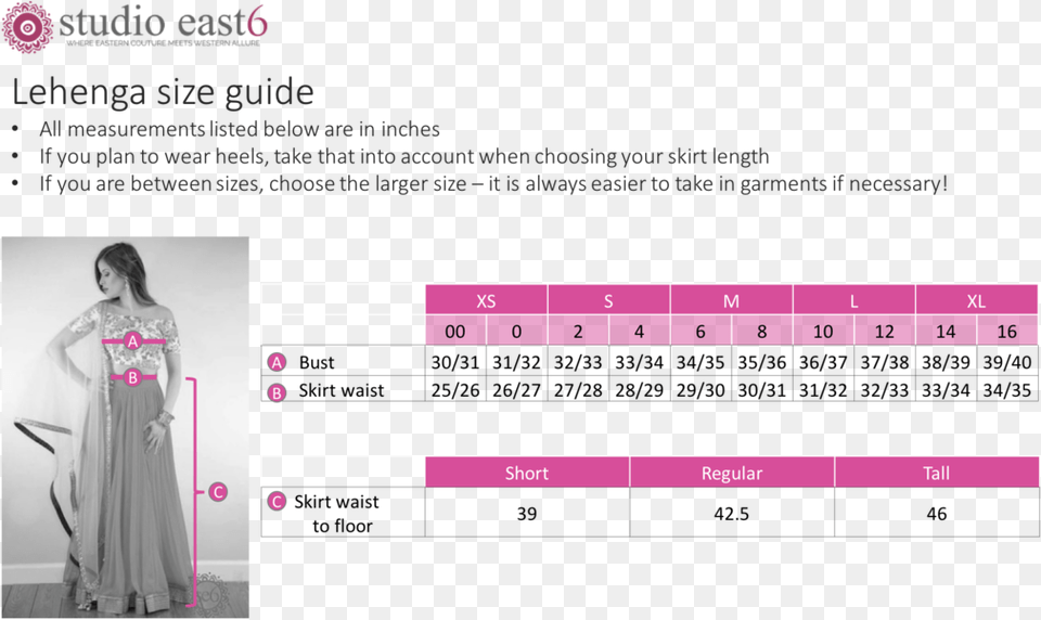 We Tend To Keep An Extra Lehenga Skirt Measurements, Formal Wear, Clothing, Dress, Person Free Png