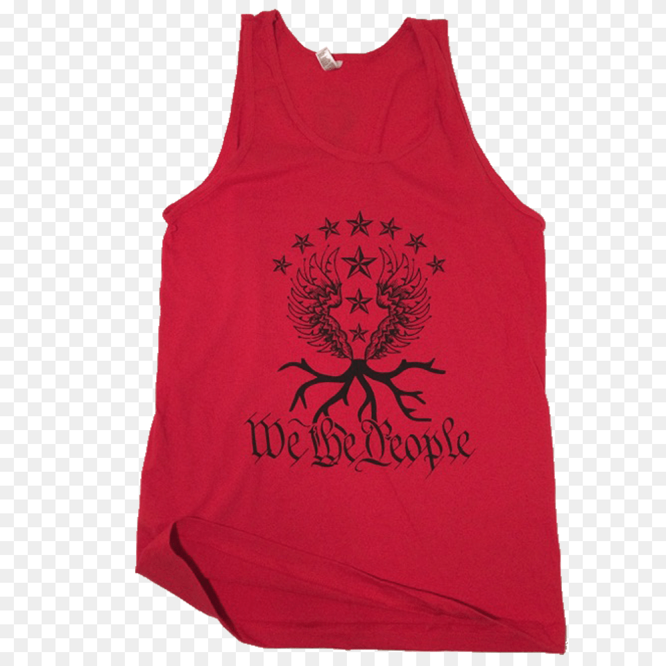 We The People Tank Red We The People Apparel, Clothing, Tank Top Free Png Download