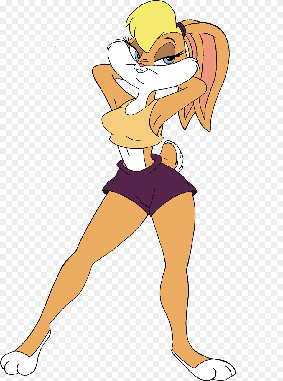 We Try Not To Sexualize Lola Bunny Lola Bunny No Background, Person, Cartoon, Book, Comics Png