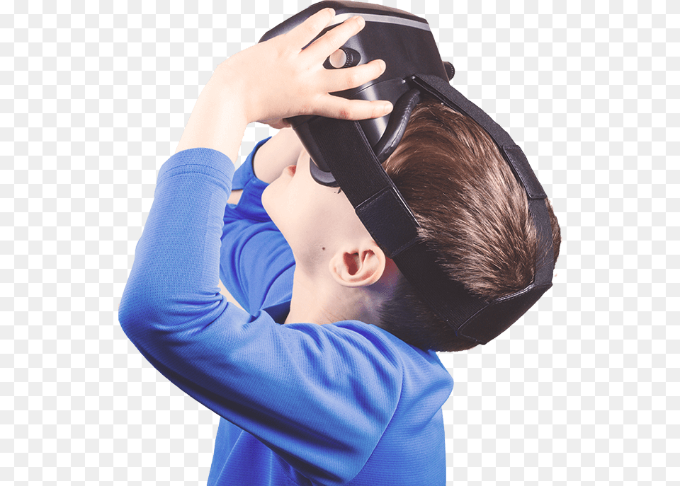 We Use Vr To Break Down Barriers Vr Child, Adult, Person, Man, Male Free Transparent Png