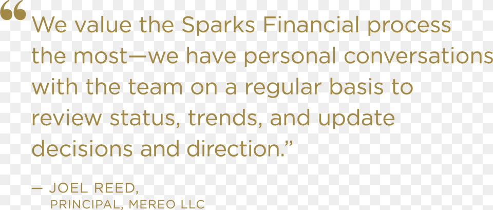 We Value The Sparks Financial Process The Most Printing, Text Free Transparent Png