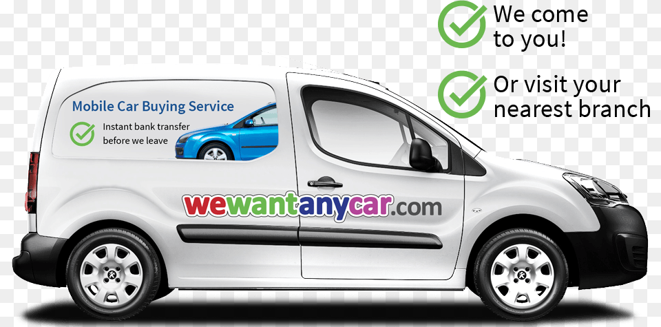 We Want Any Car, Moving Van, Transportation, Van, Vehicle Free Png Download