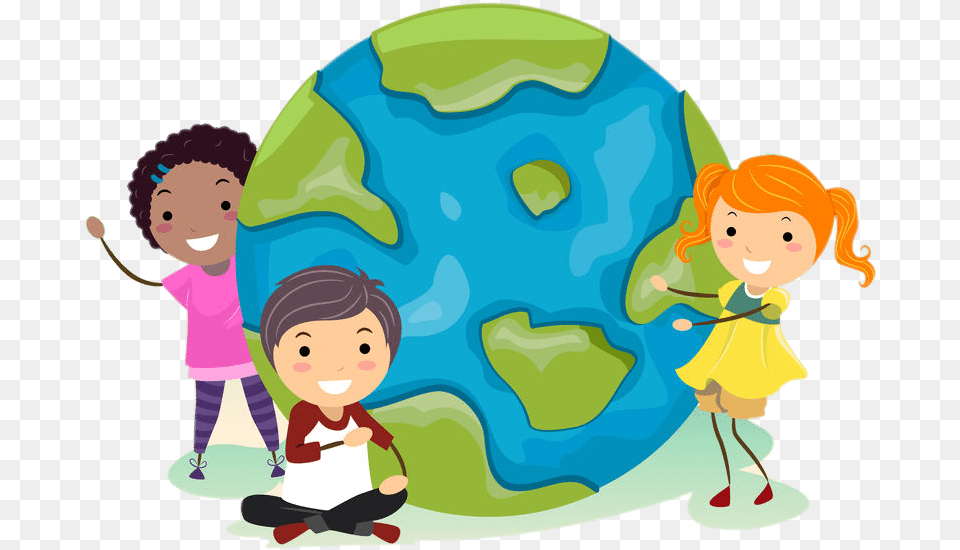 We Work Hard To Show Children How To Take Care Of Their Eco Kids Clipart, Baby, Person, Astronomy, Outer Space Free Png