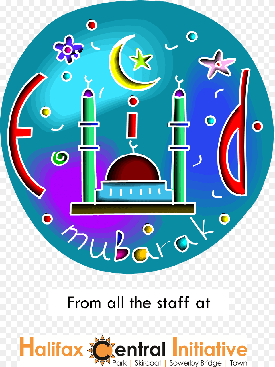 We Would Like To Wish Our Muslim Community Eid Mubarak 7 Days, Advertisement, Poster, Altar, Architecture Png Image