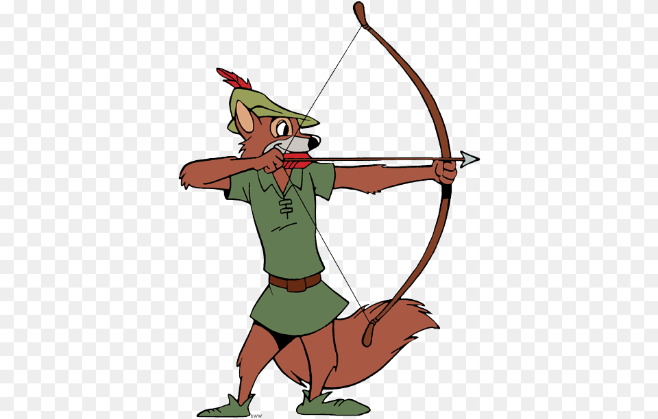 Weapon Clipart Bow Arrow, Archer, Archery, Person, Sport Png Image