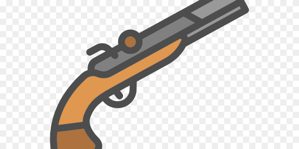 Weapon Clipart Pirate, Firearm, Gun, Handgun, Rifle Png Image