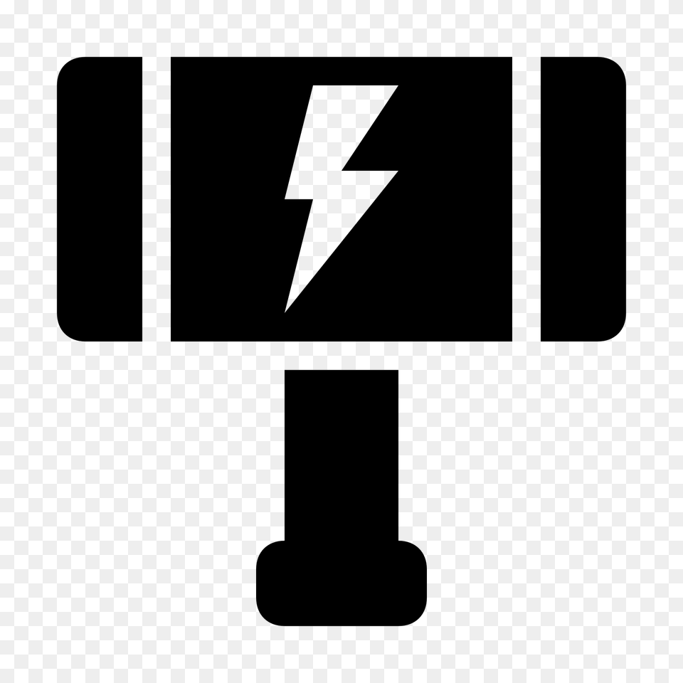 Weapon Clipart Thor, Stencil, Symbol Png Image