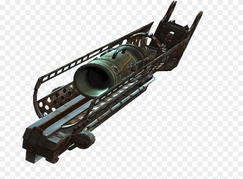 Weapon Fat Man Mirv Launcher Front Fallout 4 Fat Man, Aircraft, Spaceship, Transportation, Vehicle Png