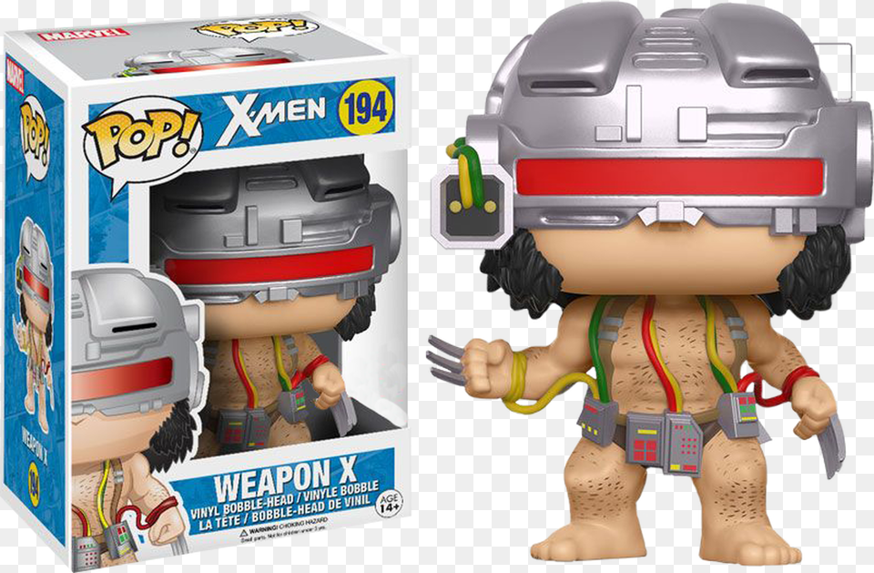 Weapon X Wolverine Us Exclusive Pop Vinyl Figure Funko Pop Weapon X, Baby, Person, Computer Hardware, Electronics Free Png