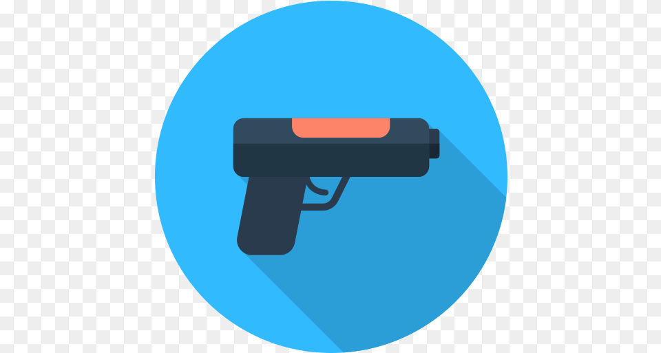 Weapong Pistol Icon Ranged Weapon, Toy, Firearm, Water Gun, Disk Png Image