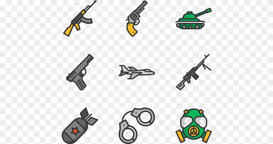 Weapons Icon, Firearm, Weapon, Gun, Handgun Free Png Download