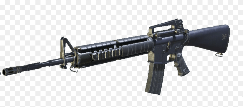 Weapons M16 M16 Call Of Duty Mobile, Firearm, Gun, Rifle, Weapon Free Transparent Png