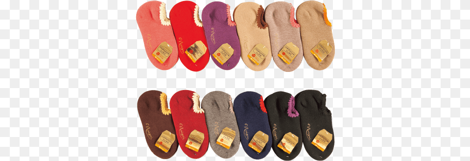 Wear A Clam Pile Socks Ladiesu0027 Room Plain Fabric 1000 Yen Slipper, Clothing, Flip-flop, Footwear Free Transparent Png