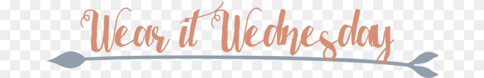 Wear It Wednesday Calligraphy, Handwriting, Text Png