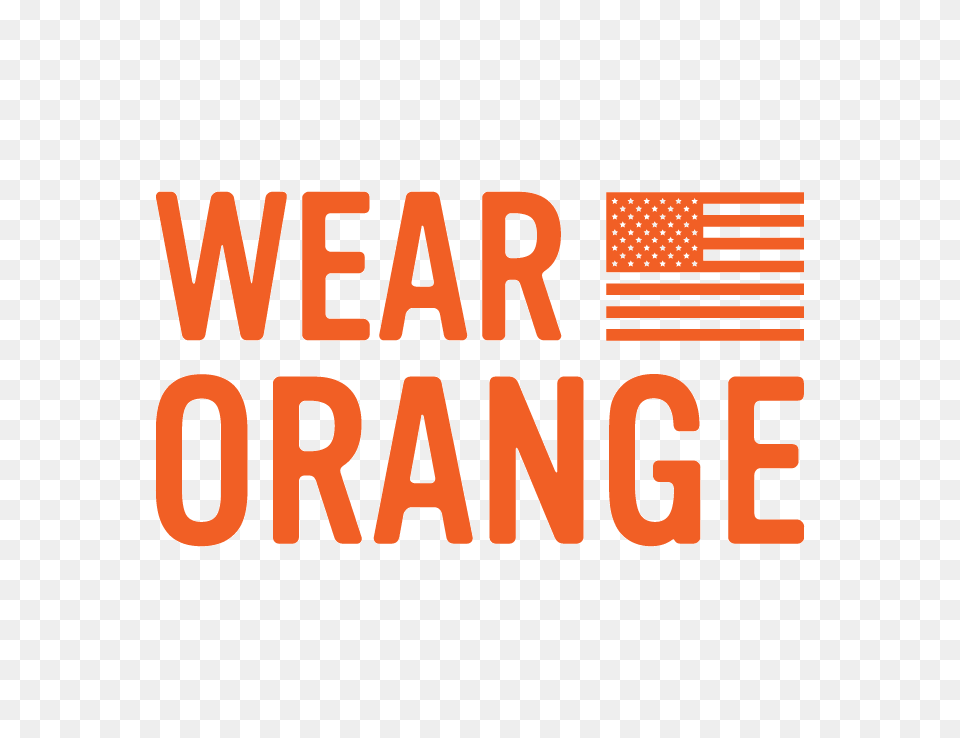 Wear Orange For Gun Safety, American Flag, Flag, Logo Png Image