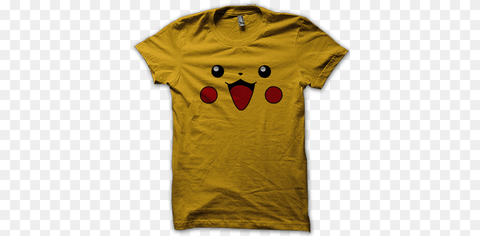 Wear This Amazingly Cute Pikachu T Shirt And Get Ready Mockup, Clothing, T-shirt Free Transparent Png