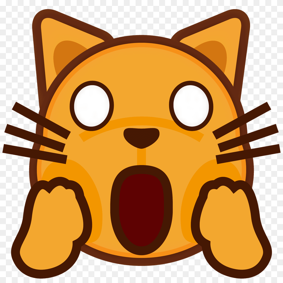 Weary Cat Emoji Clipart, Cutlery, Fork, Plush, Toy Free Png