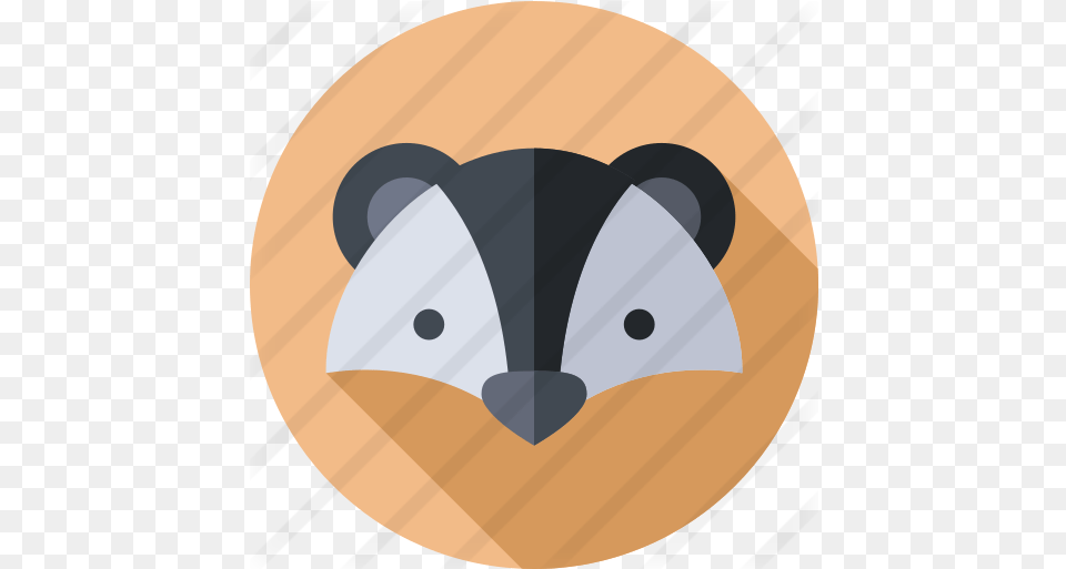 Weasel Cartoon, Disk, Animal, Wildlife, Mammal Free Transparent Png