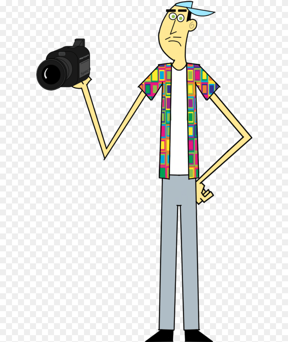 Weasel The News Camera Man Video Camera Clip Art Full Video Camera Clip Art, Photography, Adult, Male, Person Free Transparent Png