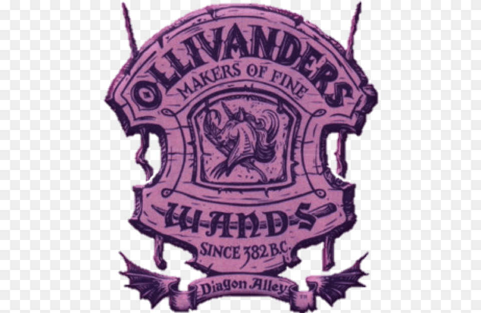 Weasleys Wizard Wheezes Ollivanders Harry Potter Ollivander Logo, Badge, Symbol Free Transparent Png