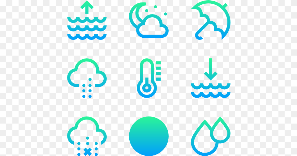 Weather 50 Icons Temperature Transparent Background, Person Png Image