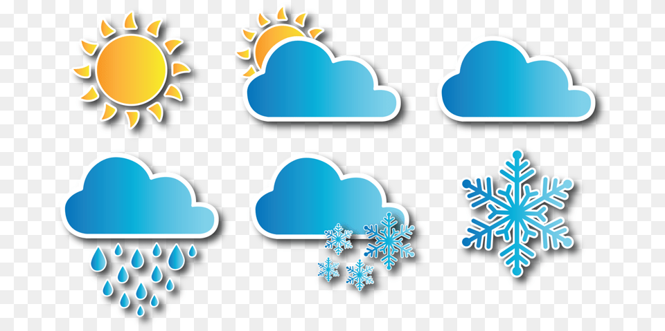 Weather Euclidean Vector Icon Weather Forecast, Nature, Outdoors, Snow, Snowflake Png Image