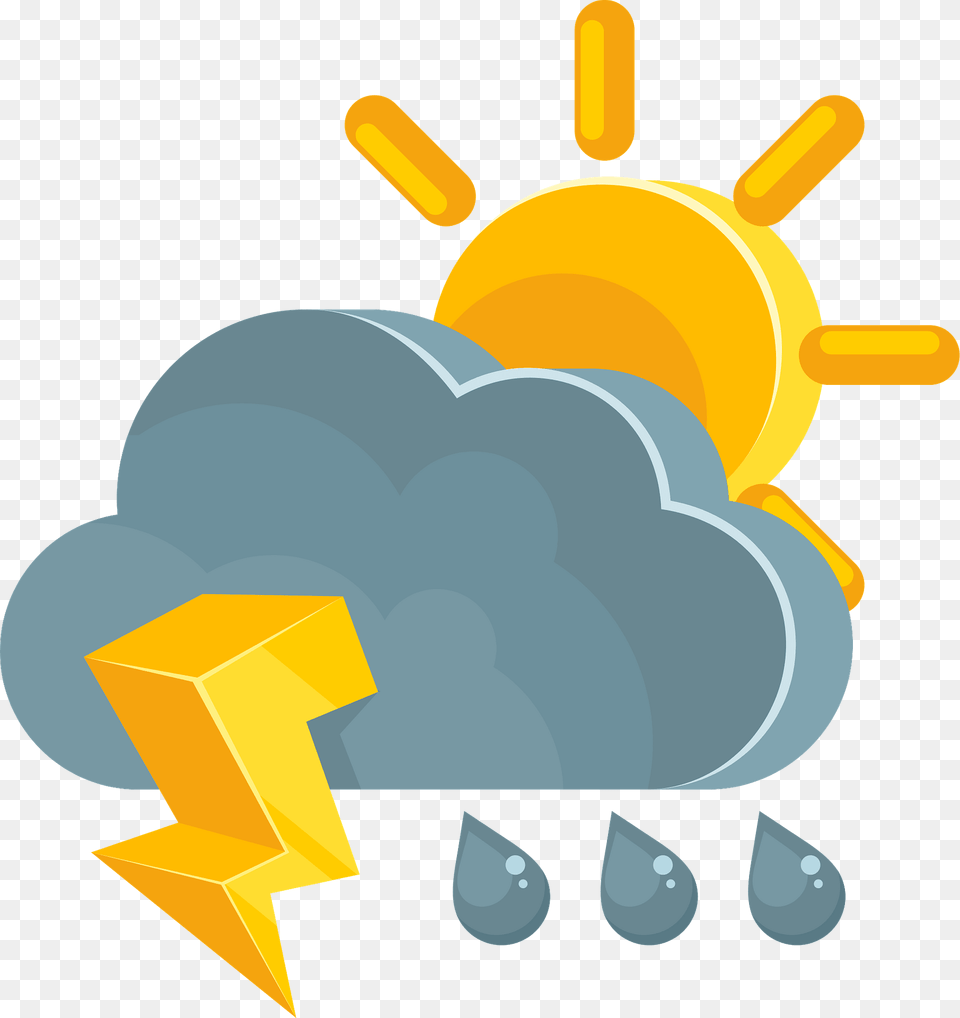 Weather Icon Clipart, Outdoors, Nature, Bulldozer, Machine Free Png