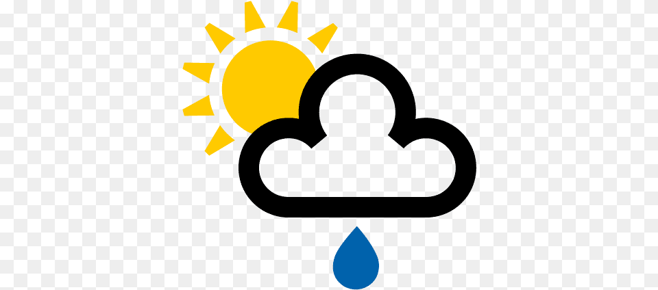 Weather Icons Light Rain Weather Symbol Png Image