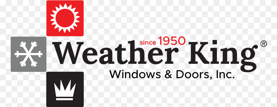 Weather King Windows And Doors Graphic Design, Logo Png Image