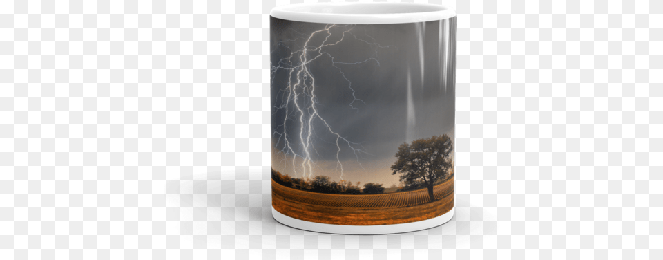 Weather Map Symbols On Ceramic Mug Lightning, Nature, Outdoors, Storm, Thunderstorm Free Png