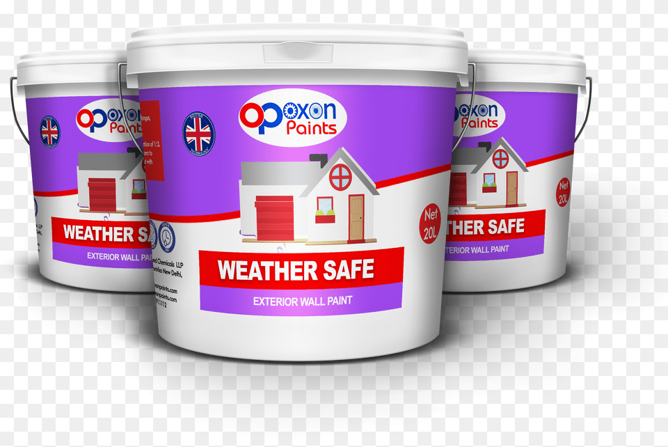 Weather Safe Paint Bucket 3in1 Wall Touch Paint Bucket, Dessert, Food, Yogurt, Paint Container Free Png Download