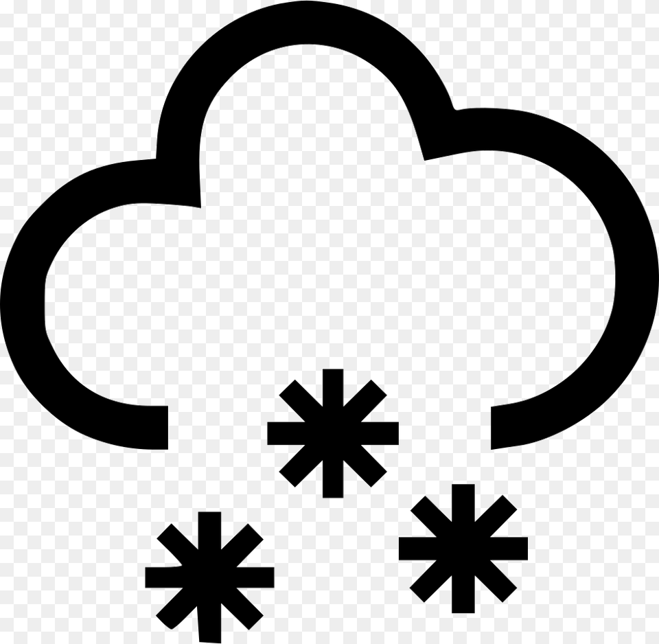 Weather Snow Weather Snow Icon, Stencil, Nature, Outdoors, Symbol Png Image