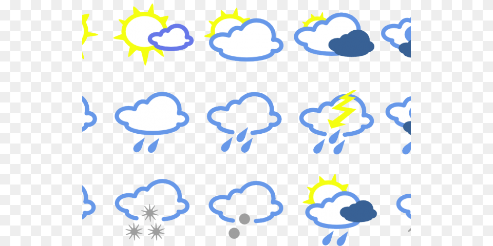 Weather Symbols No Background, Outdoors, Nature Free Png