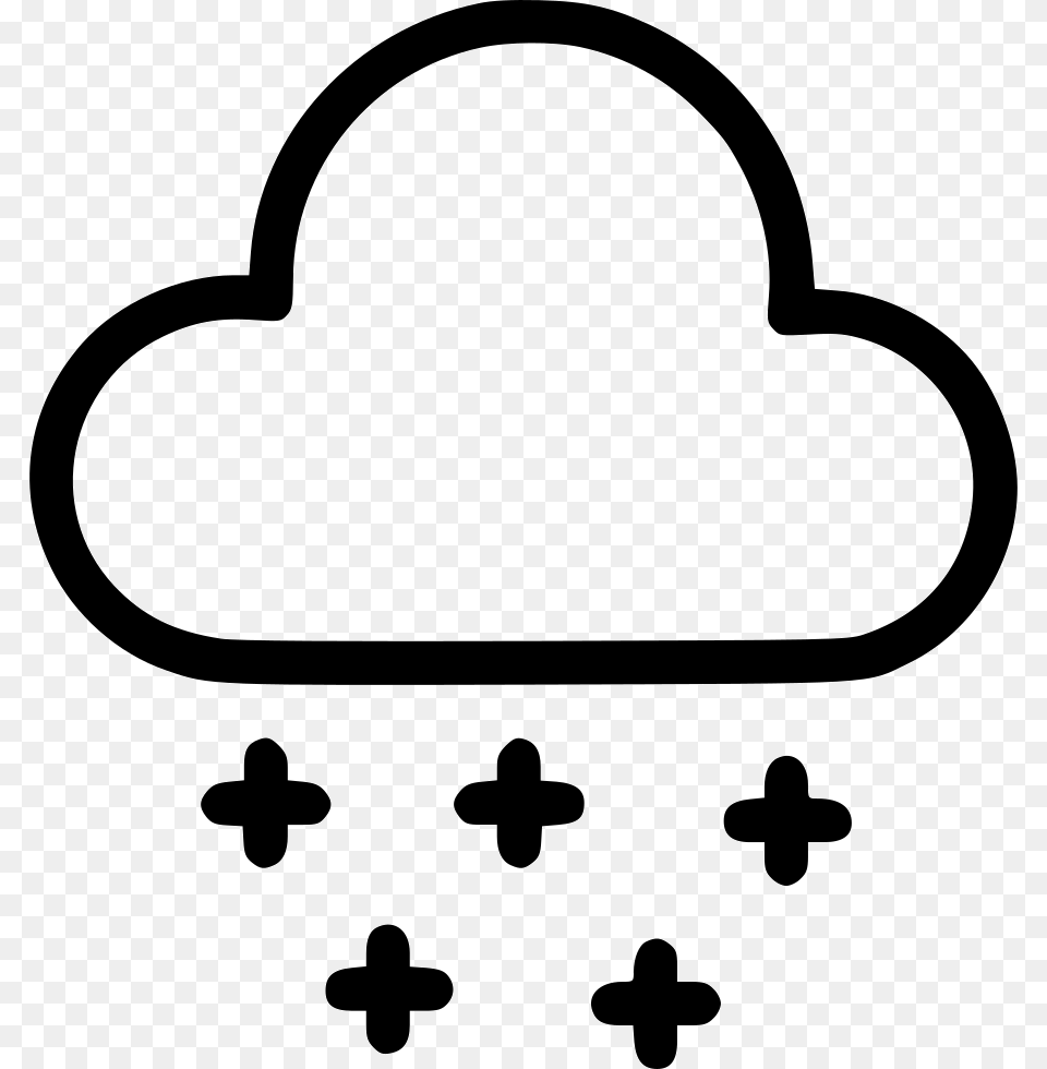 Weather Thunder Snow Cloud Nature Wind Thunder And Cloudy Clipart, Clothing, Hat, Cowboy Hat, Stencil Free Png