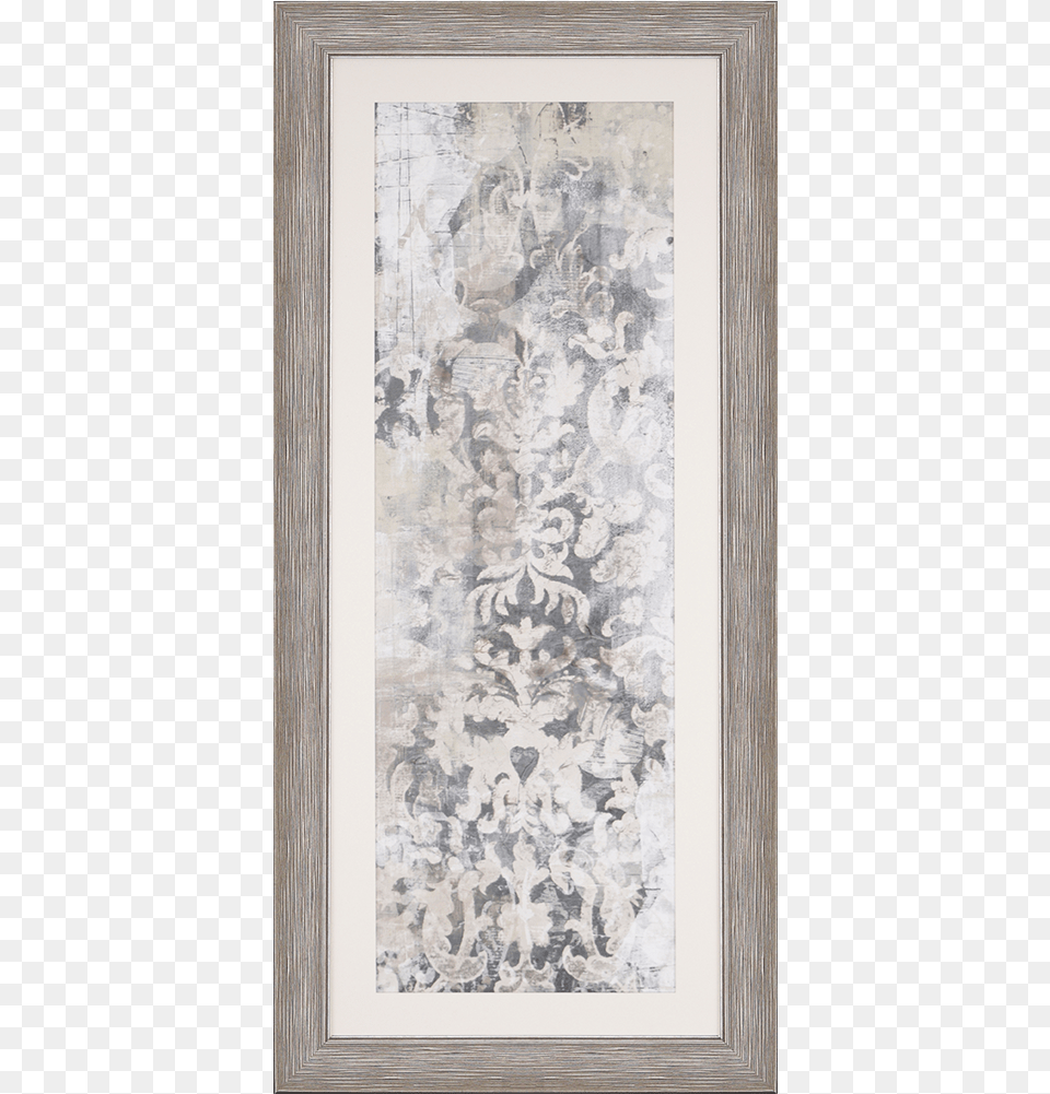 Weathered Damask I Home Door, Home Decor, Rug, Art, Painting Free Png Download