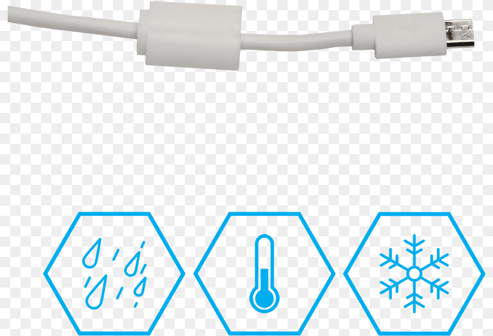 Weatherproof Power Adapter Usb Cable, Electronics Png Image