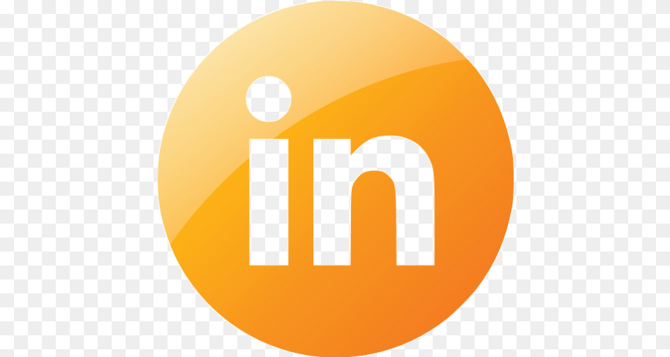Web 2 Orange Linkedin 4 Icon Web 2 Orange Site Logo Dot, Sphere, Disk, Symbol, Text Png Image