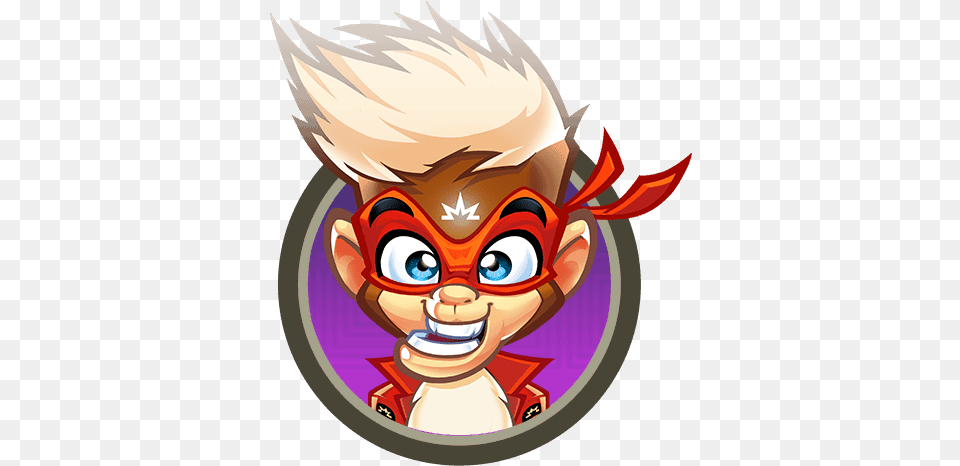 Web And Graphic Designer Avatar Mascot Logo, Book, Comics, Publication, Baby Free Png Download