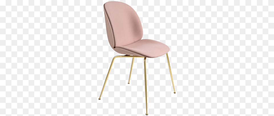 Web Beetle Side Chair Gubi Beetle Chair Pink, Furniture, Plywood, Wood Png Image