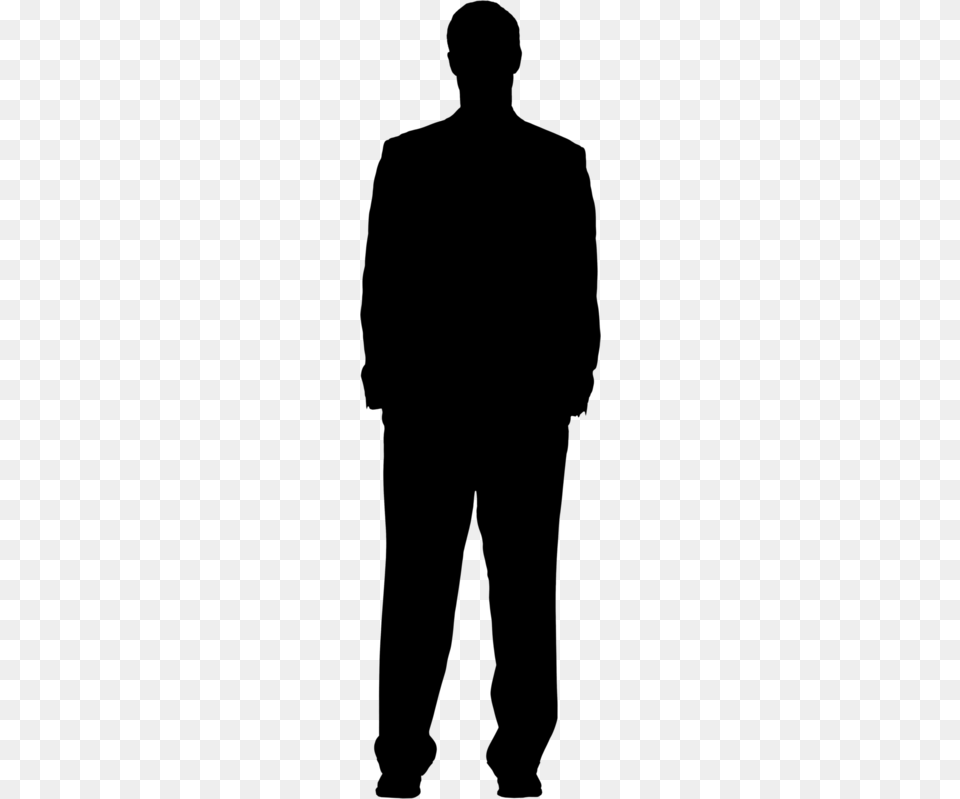 Web Black Silhouette Man Cut Out People Silhouette, Gray Free Png
