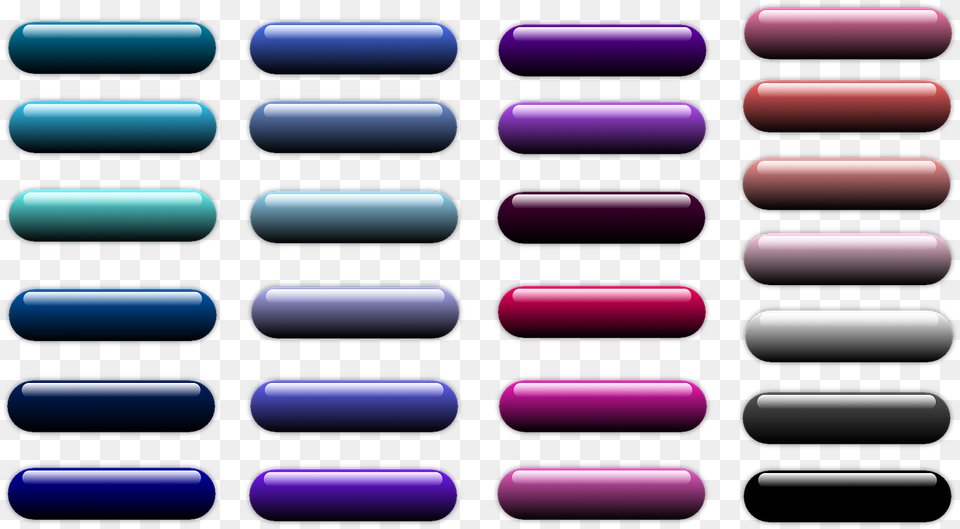 Web Buttons Gas, Light, Cosmetics, Lipstick Free Transparent Png