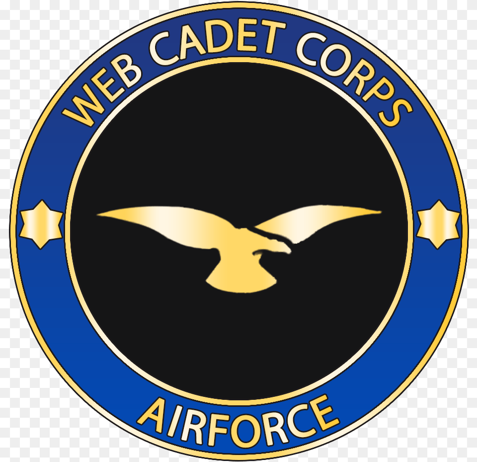 Web Cadet Corps Cenotaph Web Cadet Corps Headquarters Black Circle With White Circle Inside, Logo, Emblem, Symbol, Badge Free Png
